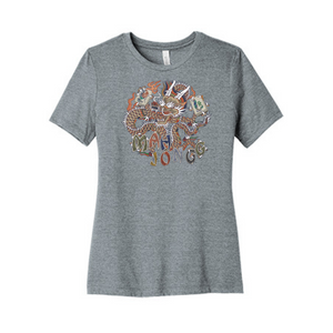 Retro Dragon T-Shirt Grey