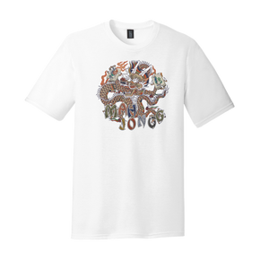 Retro Dragon T-Shirt White