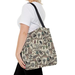Southwestern Desert Mah Jongg Tote Bag Model Carrying